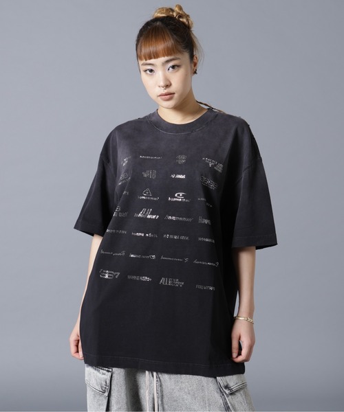 DANKE SCHON(ダンケシェーン)の「【WEB&DEPOT限定】DankeSchon/ダンケシェーン/MULTI LOGO S/S T-SHIRT(Tシャツ/カットソー・レディース・ブラック・S/M/L)」の15枚目の写真