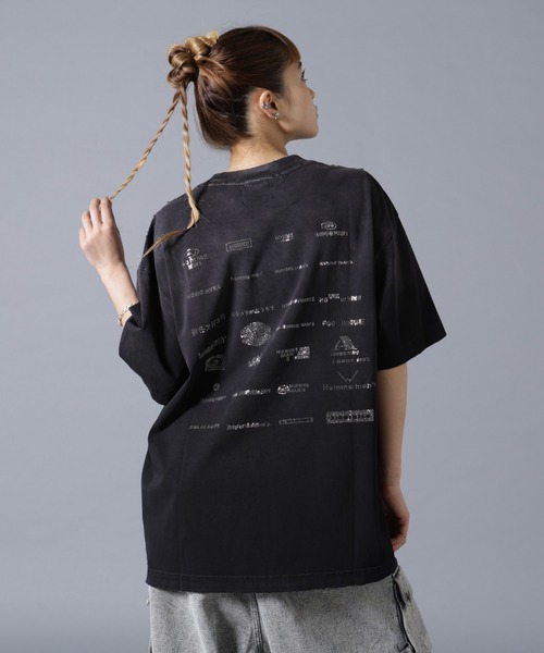 DANKE SCHON(ダンケシェーン)の「【WEB&DEPOT限定】DankeSchon/ダンケシェーン/MULTI LOGO S/S T-SHIRT(Tシャツ/カットソー・レディース・ブラック・S/M/L)」の16枚目の写真