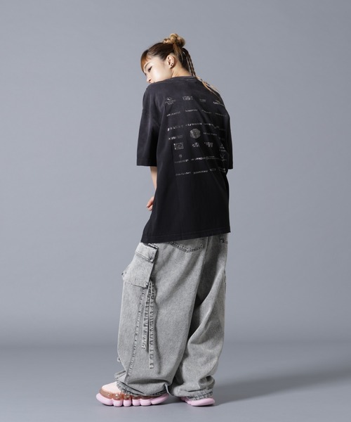 DANKE SCHON(ダンケシェーン)の「【WEB&DEPOT限定】DankeSchon/ダンケシェーン/MULTI LOGO S/S T-SHIRT(Tシャツ/カットソー・レディース・ブラック・S/M/L)」の21枚目の写真