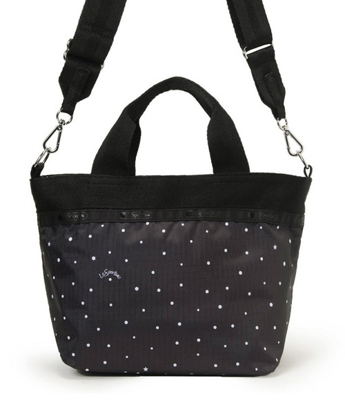 LeSportsac(レスポートサック)の「SMALL BUCKET TOTE ブリスドッツ(トートバッグ・レディース・ブラック・FREE)」の6枚目の写真