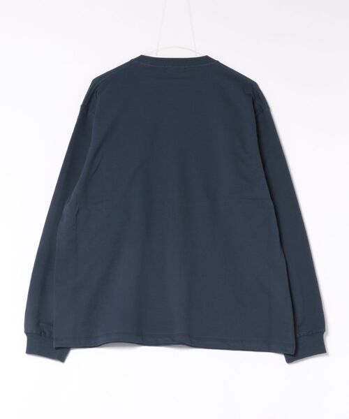 BACK NUMBER（バックナンバー）の「【BACK NUMBER】グラフィックロゴ ロングスリーブTシャツ (ドロップショルダー / コットン / カラー別デザイン)（Tシャツ/カットソー・メンズ・ホワイト/ネイビー/ワイン・S/M/L/XL）」の21枚目の写真