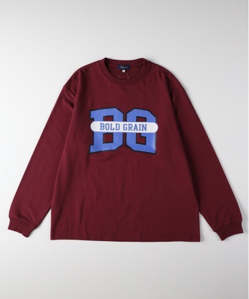 BACK NUMBER（バックナンバー）の「【BACK NUMBER】グラフィックロゴ ロングスリーブTシャツ (ドロップショルダー / コットン / カラー別デザイン)（Tシャツ/カットソー・メンズ・ホワイト/ネイビー/ワイン・S/M/L/XL）」の10枚目の写真