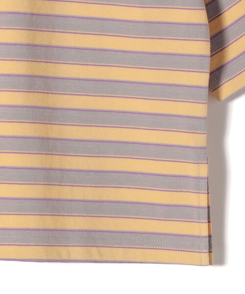 SHIPS(シップス)の「【WEB限定】マルチ ボーダー 5分袖 TEE(Tシャツ/カットソー・レディース・ブラウン/ライトグレー/ネイビー・ONE SIZE)」の18枚目の写真