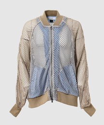 FACETASM（ファセッタズム）の「FISHNET STUDIUM JACKET（スタジャン）」