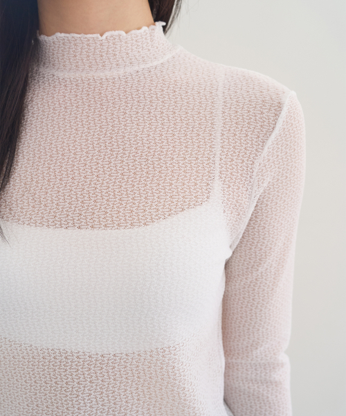 JULIAPEPE（ジュリアペペ）の「Even Lace Top (Ivory)（Tシャツ/カットソー・レディース・その他・FREE）」の3枚目の写真