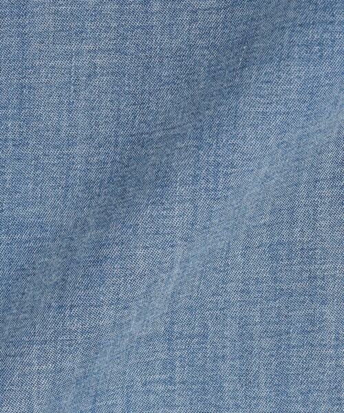 J.PRESS YORK STREET（ジェイプレスヨークストリート）の「【WOMEN】ライトダンガリー リラックスワイド パンツ（その他パンツ・レディース・ダルブルー系・F）」の9枚目の写真