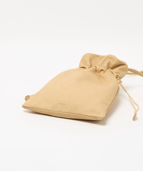 folna(フォルナ)の「【別注】<Folna>レザー ドロスト ショルダーバッグ 2WAY(ショルダーバッグ・レディース・ブラック/ベージュ・FREE)」の16枚目の写真