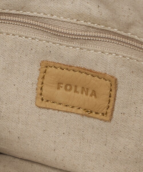 folna(フォルナ)の「【別注】<Folna>レザー ドロスト ショルダーバッグ 2WAY(ショルダーバッグ・レディース・ブラック/ベージュ・FREE)」の20枚目の写真