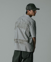 XLARGE | ZIP UP S/S WORK SHIRT(シャツ/ブラウス)
