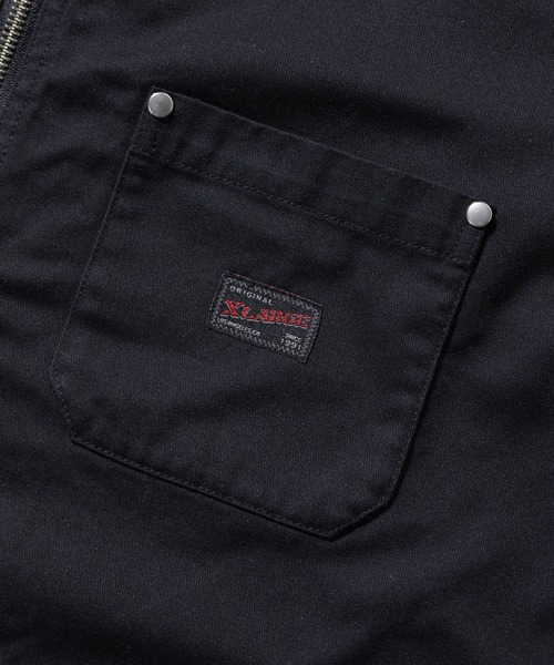 XLARGE(エクストララージ)の「ZIP UP S/S WORK SHIRT(シャツ/ブラウス・メンズ・カーキ/オリーブ/ブラック・S/M/L/XL)」の11枚目の写真
