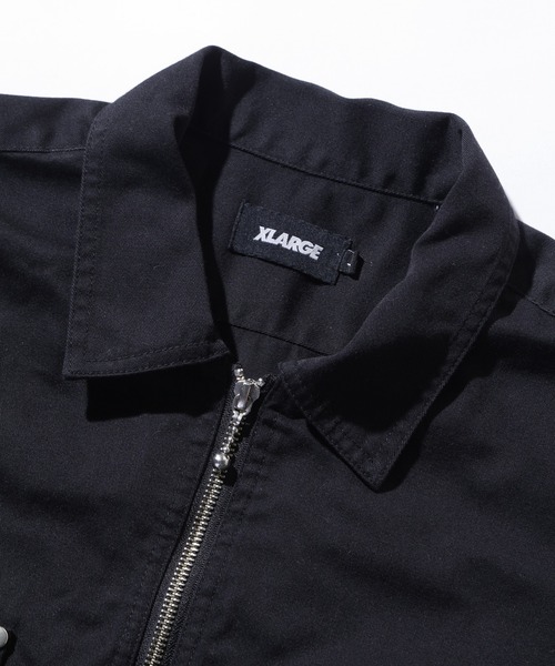 XLARGE(エクストララージ)の「ZIP UP S/S WORK SHIRT(シャツ/ブラウス・メンズ・カーキ/オリーブ/ブラック・S/M/L/XL)」の13枚目の写真