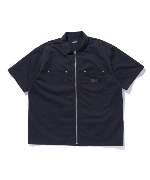 XLARGE(エクストララージ)の「ZIP UP S/S WORK SHIRT(シャツ/ブラウス・メンズ・カーキ/オリーブ/ブラック・S/M/L/XL)」の16枚目の写真