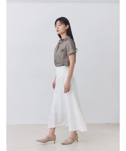 TONAL(トーナル)の「イレギュラーパネルスカート(スカート・レディース・グレー/オフホワイト/ピンク・MEDIUM/SMALL)」の11枚目の写真