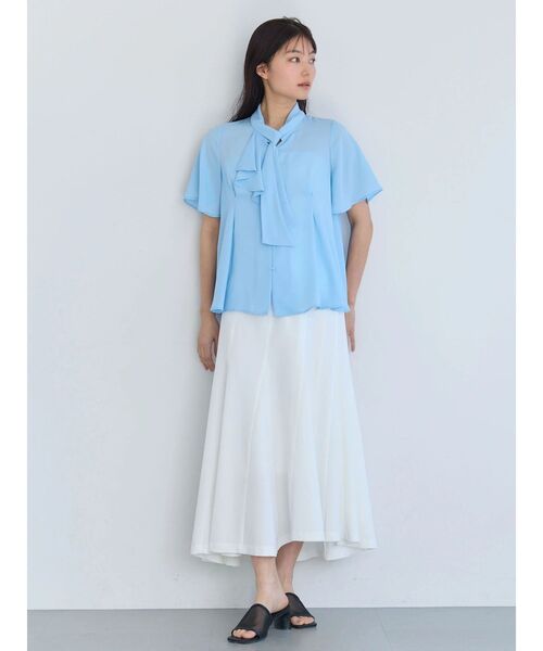 TONAL(トーナル)の「イレギュラーパネルスカート(スカート・レディース・グレー/オフホワイト/ピンク・MEDIUM/SMALL)」の15枚目の写真