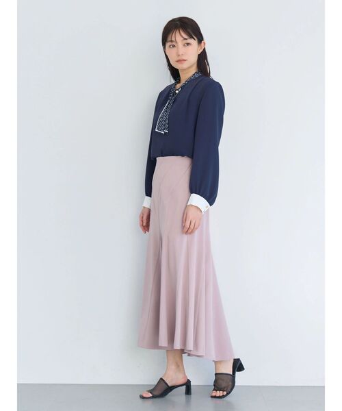 TONAL(トーナル)の「イレギュラーパネルスカート(スカート・レディース・グレー/オフホワイト/ピンク・MEDIUM/SMALL)」の21枚目の写真