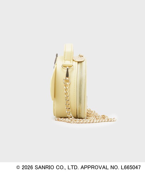 index（インデックス）の「◆【ポムポムプリン】2WAYミラー付きバニティーポーチ（ポーチ・レディース・ゴールド/イエロー/アイボリー/ブラック系7・00）」の8枚目の写真