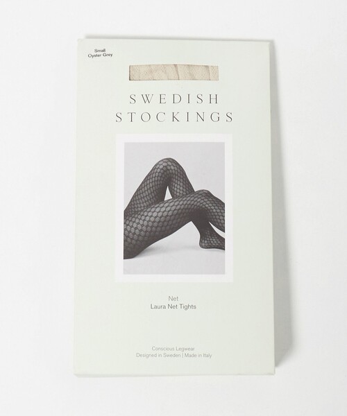 SWEDISH STOCKING(スウェディッシュストッキングス)の「<SWEDISH STOCKINGS>LAURA ネット タイツ(タイツ/ストッキング・レディース・オフホワイト・S)」の1枚目の写真