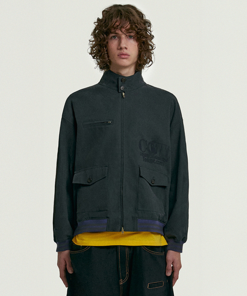 TEKET(テケット)の「CCTT Canvas Blouson Jacket Charcoal(その他アウター・レディース・その他・SMALL/MEDIUM/LARGE)」の2枚目の写真