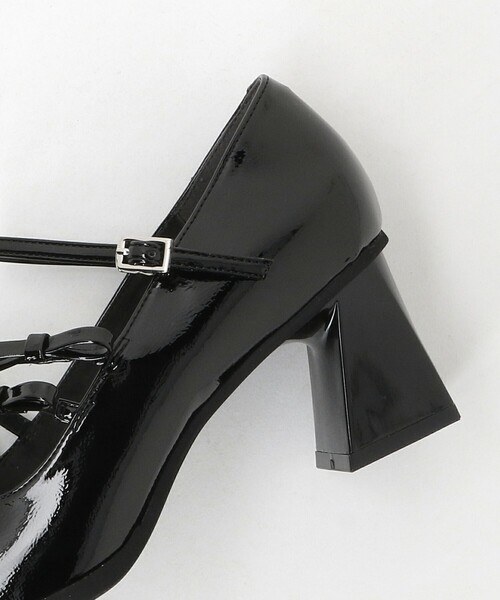 SY UNITED ARROWS(シーユナイテッドアローズ)の「<SY>ダブルリボン スクエア パンプス60↑(パンプス・レディース・シルバー/ブラック・23cm/22cm/24.5cm/22.5cm/24cm/23.5cm/25cm)」の13枚目の写真