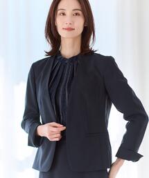 Reflect（リフレクト）の「【吸水速乾/セットアップ可】ノーカラージャケット（ノーカラージャケット）」