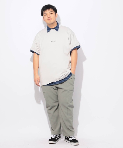 B&T CLUB(ビーティークラブ)の「Tシャツ 半袖 メンズ 大きいサイズ ヒヤテック バックプリント クルーネック B&T CLUB (ビーアンドティークラブ)(Tシャツ/カットソー・メンズ・ライトグレー/ダークグレー・X1(3L~4L)/X2(4L~5L)/X3(6L~7L)/X4(8L~9L))」の18枚目の写真