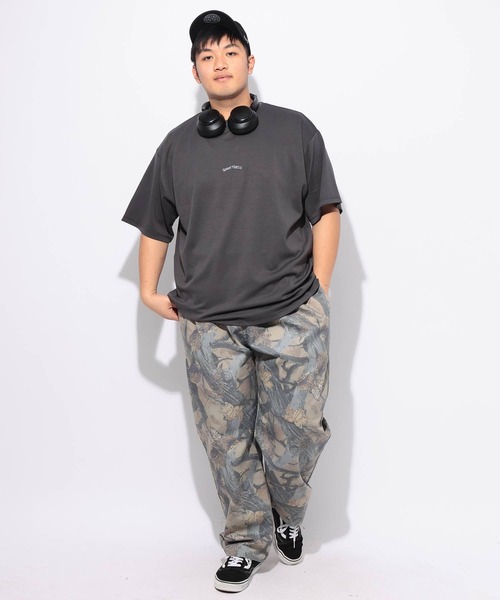 B&T CLUB(ビーティークラブ)の「Tシャツ 半袖 メンズ 大きいサイズ ヒヤテック バックプリント クルーネック B&T CLUB (ビーアンドティークラブ)(Tシャツ/カットソー・メンズ・ライトグレー/ダークグレー・X1(3L~4L)/X2(4L~5L)/X3(6L~7L)/X4(8L~9L))」の4枚目の写真