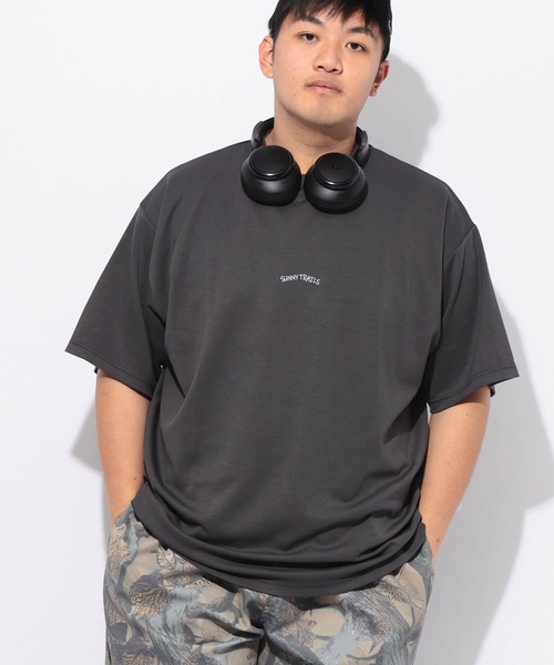 B&T CLUB(ビーティークラブ)の「Tシャツ 半袖 メンズ 大きいサイズ ヒヤテック バックプリント クルーネック B&T CLUB (ビーアンドティークラブ)(Tシャツ/カットソー・メンズ・ライトグレー/ダークグレー・X1(3L~4L)/X2(4L~5L)/X3(6L~7L)/X4(8L~9L))」の6枚目の写真
