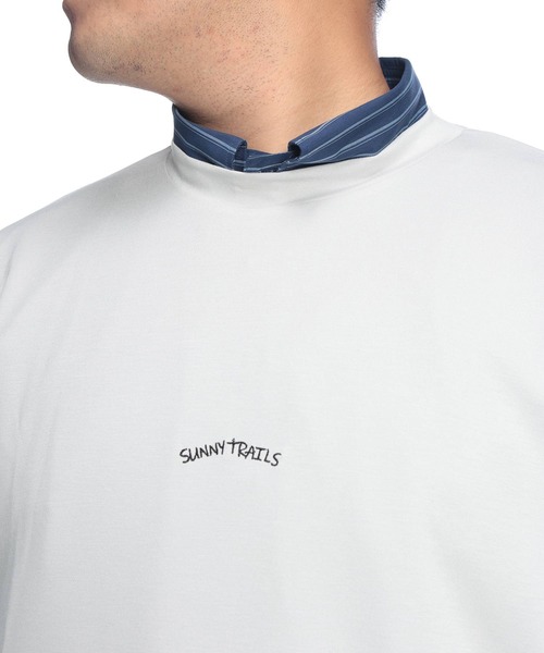 B&T CLUB(ビーティークラブ)の「Tシャツ 半袖 メンズ 大きいサイズ ヒヤテック バックプリント クルーネック B&T CLUB (ビーアンドティークラブ)(Tシャツ/カットソー・メンズ・ライトグレー/ダークグレー・X1(3L~4L)/X2(4L~5L)/X3(6L~7L)/X4(8L~9L))」の11枚目の写真