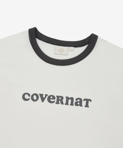 COVERNAT（カバーナット）の「ウィメンズクーパー ロゴ リンガー Tシャツ オフホワイト（Tシャツ/カットソー・レディース・その他・LARGE/WS/WM）」の11枚目の写真