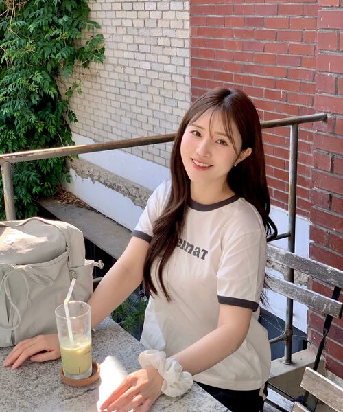 COVERNAT（カバーナット）の「ウィメンズクーパー ロゴ リンガー Tシャツ オフホワイト（Tシャツ/カットソー・レディース・その他・LARGE/WS/WM）」の14枚目の写真
