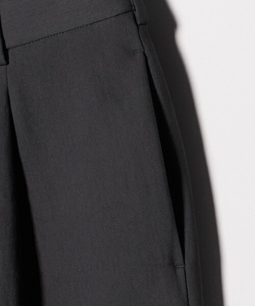 BEAUTY&YOUTH UNITED ARROWS(ビューティーアンドユースユナイテッドアローズ)の「VTG/DBL 1P スラックス NO.9(スラックス・メンズ・ブラック/ダークグレー・L/XL/M/S)」の11枚目の写真