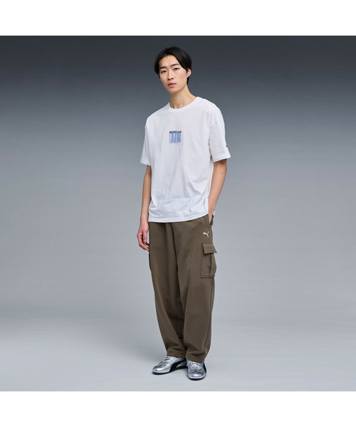 PUMA（プーマ）の「PUMA プーマ ユニセックス NEKO-san フロント エンブロイダリー MX 半袖 Tシャ（Tシャツ/カットソー・メンズ・ホワイト/ダークグレー・LARGE/X-LARGE/MEDIUM/XX-LARGE/SMALL）」の14枚目の写真