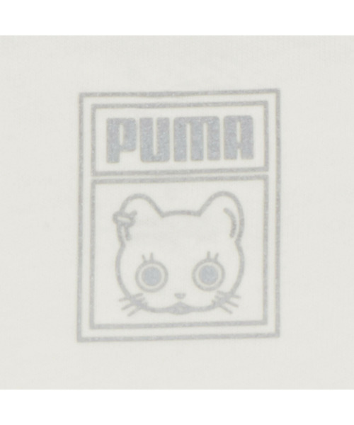 PUMA（プーマ）の「PUMA プーマ ユニセックス NEKO-san フロント エンブロイダリー MX 半袖 Tシャ（Tシャツ/カットソー・メンズ・ホワイト/ダークグレー・LARGE/X-LARGE/MEDIUM/XX-LARGE/SMALL）」の22枚目の写真
