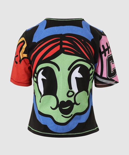 Chopova Lowena(チョポヴァ ロウェナ)の「Long Sleeve Fitted Jersey Top(Tシャツ/カットソー・レディース・マルチ・S/XS)」の2枚目の写真