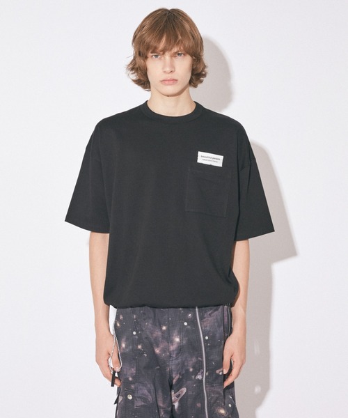 beautiful people(ビューティフルピープル)の「suvin compact jerseybig QOL tag T(Tシャツ/カットソー・レディース・オフホワイト/ブラック・38/40/34/42/36)」の7枚目の写真
