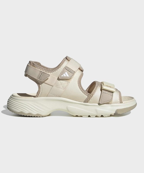 adidas(アディダス)の「ライフスタイル サンダル / LIFESTYLE SANDAL / アディダス adidas スニーカーサンダル(サンダル・メンズ・ホワイト/ブラック×ブラック/ブラック×ホワイト・27.5cm/26.5cm/25.5cm/24.5cm/23.5cm/22.5cm/28.5cm)」の1枚目の写真
