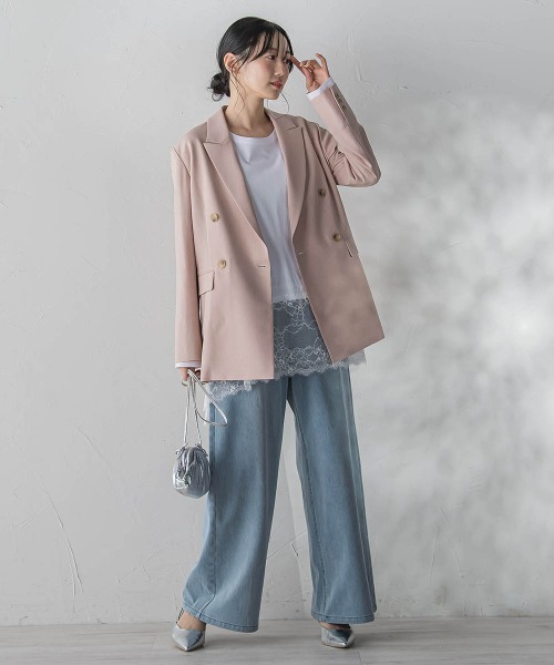 Droite lautreamont（ドロワットロートレアモン）の「ジャージデニムパンツ（デニムパンツ・レディース・ブルー系その他/ブルー・M）」の20枚目の写真