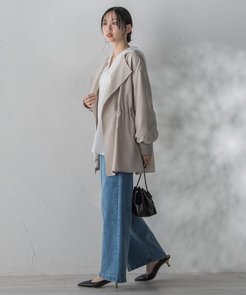 Droite lautreamont（ドロワットロートレアモン）の「ジャージデニムパンツ（デニムパンツ・レディース・ブルー系その他/ブルー・M）」の17枚目の写真