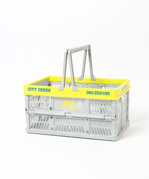 niko and...（ニコアンド）の「【CITY CREEK】コンテナバスケット/Ｍサイズ[幅38cm]（収納グッズ・レディース・ネイビー/グレー・0）」の3枚目の写真