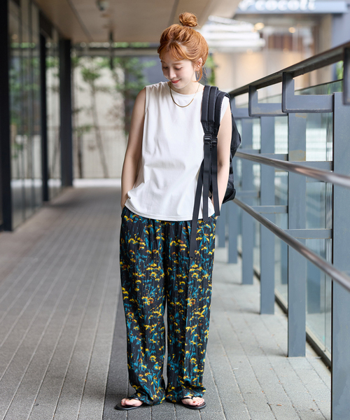 B.C STOCK(ベーセーストック)の「《追加4》ウォッシャブル / 接触冷感 / ノースリボックスTEE(Tシャツ/カットソー・レディース・ブラック/レッド/ウッド/ホワイト/ブルー・FREE)」の19枚目の写真