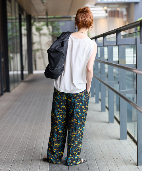 B.C STOCK(ベーセーストック)の「《追加4》ウォッシャブル / 接触冷感 / ノースリボックスTEE(Tシャツ/カットソー・レディース・ブラック/レッド/ウッド/ホワイト/ブルー・FREE)」の21枚目の写真