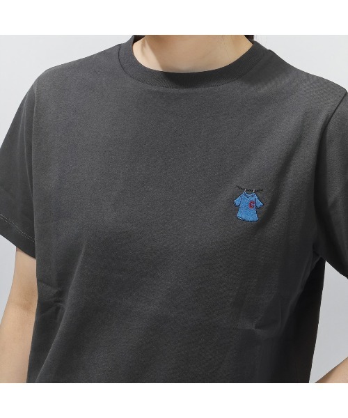 Champion（チャンピオン）の「【別注】チャンピオン  SHORT SLEEVE T-SHIRT 限定コラボ（Tシャツ/カットソー・レディース・チャコールグレー/ホワイト・M/L）」の12枚目の写真