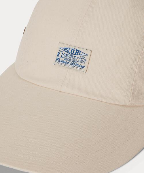 ロングビル シーデッド ツイル キャップ（キャップ）｜POLO RALPH