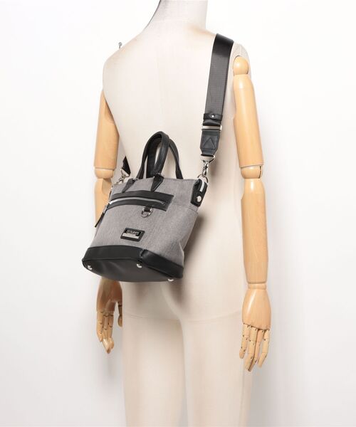 Ficce,Brave（フィセブレイブ）の「【Ficce Brave/フィセブレイブ】 2wayハンドトート（トートバッグ・メンズ・ブラック/ネイビー/グレー・FREE）」の8枚目の写真