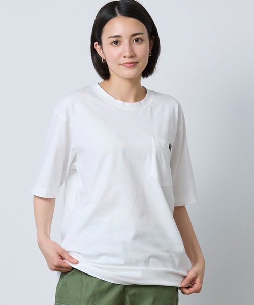 L.L.Bean（エルエルビーン）の「ボクシー・ティ、ポケット付きラベル・グラフィック 米国フィット・レギュラー（Tシャツ/カットソー・メンズ・ベージュ系/ホワイト・X-LARGE/LARGE/MEDIUM/SMALL）」の17枚目の写真