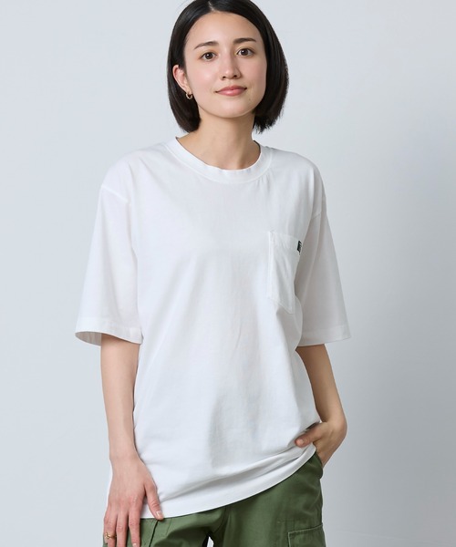 L.L.Bean（エルエルビーン）の「ボクシー・ティ、ポケット付きラベル・グラフィック 米国フィット・レギュラー（Tシャツ/カットソー・メンズ・ベージュ系/ホワイト・X-LARGE/LARGE/MEDIUM/SMALL）」の18枚目の写真