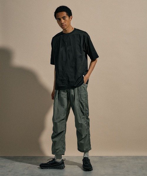 NUMERALS（ヌメラルズ）の「[NUMERALS]BELTED CARGO PANT（カーゴパンツ・メンズ・カーキ/ブラック・LARGE/MEDIUM）」の12枚目の写真