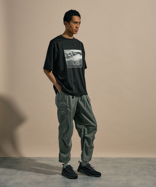 NUMERALS（ヌメラルズ）の「[NUMERALS]BELTED CARGO PANT（カーゴパンツ・メンズ・カーキ/ブラック・LARGE/MEDIUM）」の14枚目の写真