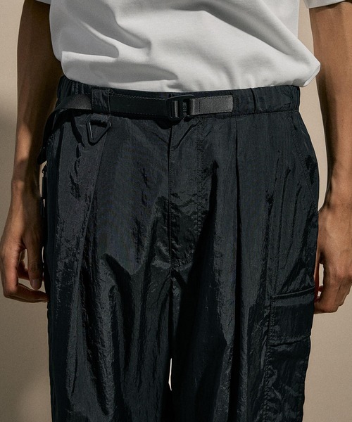 NUMERALS（ヌメラルズ）の「[NUMERALS]BELTED CARGO PANT（カーゴパンツ・メンズ・カーキ/ブラック・LARGE/MEDIUM）」の22枚目の写真