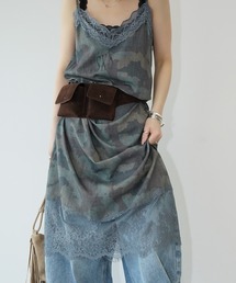 chuclla（チュクラ）の「カモフラージュレースキャミワンピース chw26s198（ワンピース）」